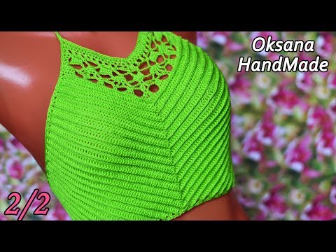Как вязать топ крючком: два мастер-класса Как вязать топ крючком: два мастер-класса