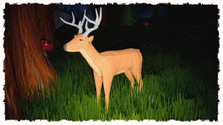 The Deers Here... 𝗱𝗼 Get A Bit Quirky At Night...