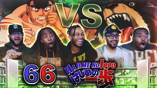 Takamura Fights A Bear Hajime No Ippo Ep 66 Reaction