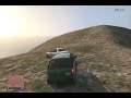 (GTA V) Epic SUV car jump - suicide!