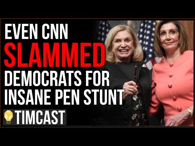 Even CNN SLAMS Democrats Over Insane "Pen Stunt," Pelosi Is Treating Impeachment Like A Game