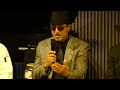 musician John Santos comments to the media about SFJazz