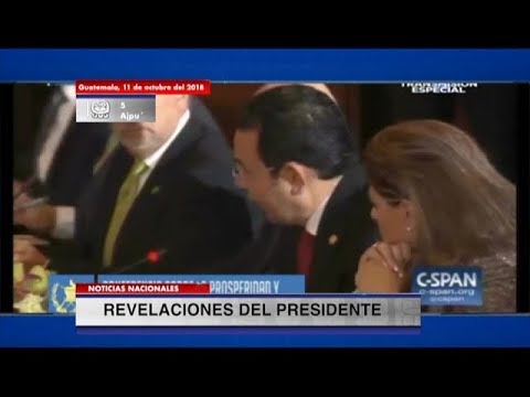 Jimmy Morales sorprende al revelar la captura de casi 100 militantes terroristas de ISIS | 11Oct