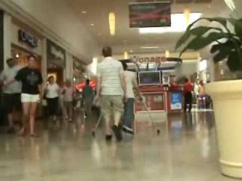 candid disability camera female on crutches FL broward