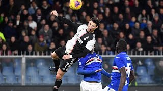 Cristiano Ronaldos Insane 2.56M Header Sampdoria 1-2 Juventus