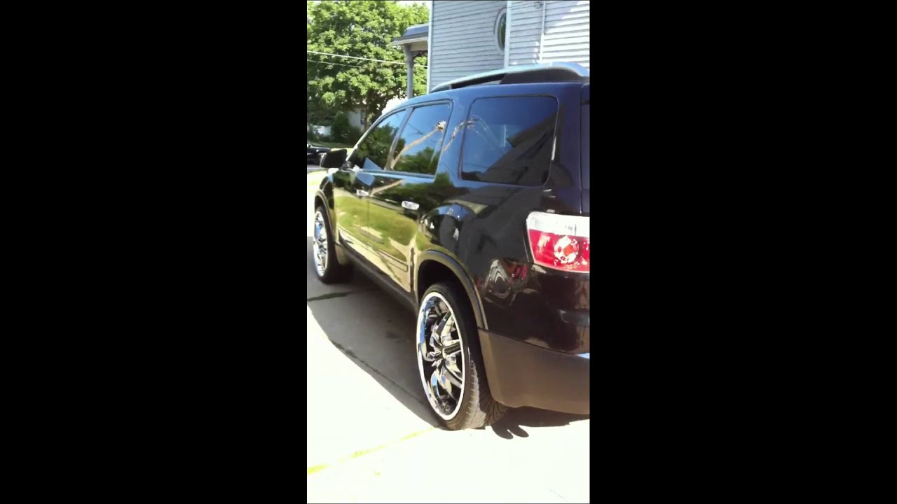 Gmc Acadia 24's - YouTube
