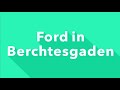 Ford in Berchtesgaden :: Autos & Vehicles in Germany