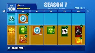 *NEW* FORTNITE SEASON 7 BATTLE PASS LEAKED! (Season 7 Skins)