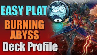 Easy Plat Burning Abyss Deck Profile Yugioh Master Duel