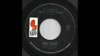 Watch Mel Tillis If I Could Only Start Over video