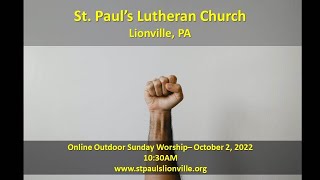 Faith for Developing Times - October 2, 2022