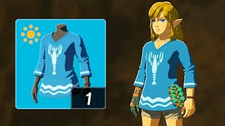 Zelda: Tears Of The Kingdom - Island Lobster Shirt Location