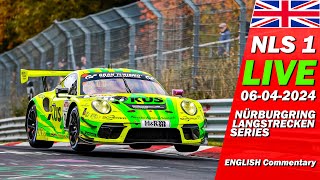 Live: Nürburgring Nls 2024 Race 1 | 🇬🇧 Season Start! 64. Adac Acas Cup | Endurance Series 2024