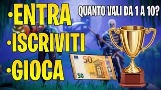 SEI ABBASTANZA FORTE? ENTRA E VINCI STI 50 EURO..SALUTO CHI SI ISCRIVE!