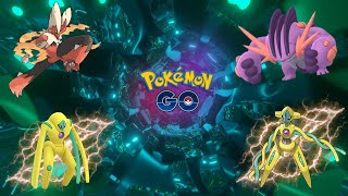 Shiny Hunt Deoxys & Mega Trio Pokémon Go Irl