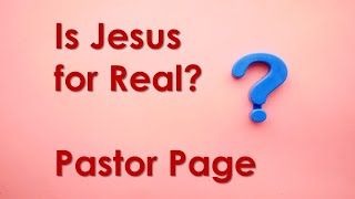 Is Jesus for Real?