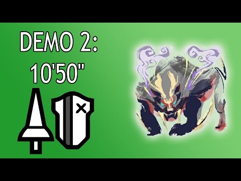 Monster Hunter: Rise Demo | Magnamalo | Lance Solo | 10'50 (Freestyle)