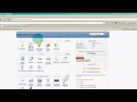 Video extend web hosting control panel Video extend web hosting control panel