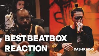 TRUNG BAO Beatbox at DASH Radio (Best Reaction)