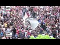 Raw: Turkish PM Heckled Near Mine Collapse