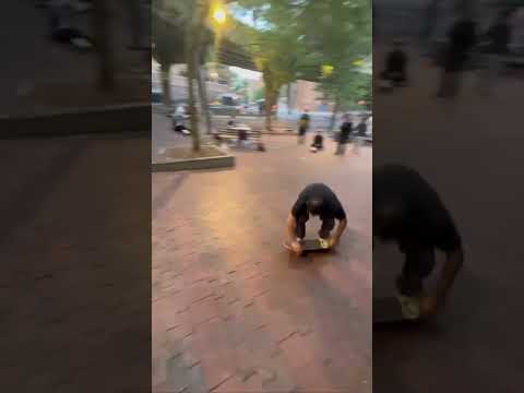 NOLLIE BACKSIDE BIGSPIN LEO HEINERT BROOKLYN BANKS #SHORTS