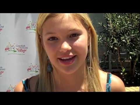 Olivia Holt enjoys Kickin It with the guys on the set of her new Disney XD 