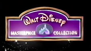 Walt Disney Masterpiece Collection (1994) Promo 2 (VHS Capture)