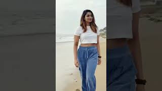 Shivani Narayanan Hot Chilling By The Sea