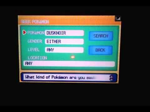 pokemon platinum trading with yourself