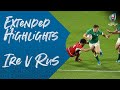 Extended Highlights: Ireland v Russia - Rugby World Cup 2019