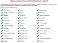 Quality Content | Article Builder