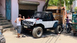 Monster Gypsy Ready To Hit The Tracks | Modified Maruti Gypsy | Gypsy Converted To Monster Truck