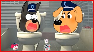 Sheriff Labrador - Skibidi Toilet Meme Song ( Cover )