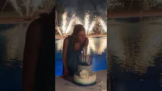 18° COMPLEANNO CON SPETTACOLO SILENZIOSO DI FONTANE