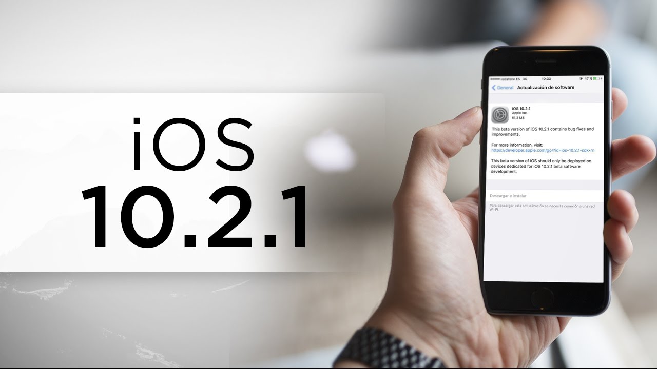 Apple lanza iOS 10.0.2