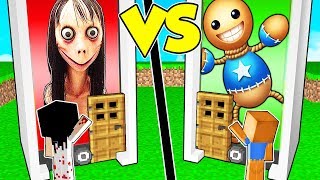 Cellulare Di Momo Contro Cellulare Di Kick The Buddy Su Minecraft