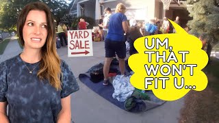 Play this video Did I Just Get Fat Shamed at a Yard Sale?