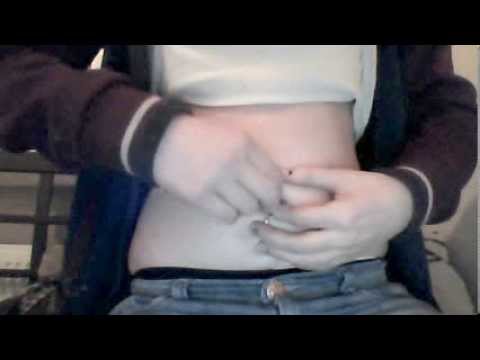 Deep belly button fingering