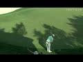 Hudson Swafford drains a 27-foot birdie putt on No. 17 at Quicken Loans