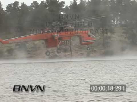 7/22/2005 Colorado Wild Fire S-64 Erickson Air-Crane Video