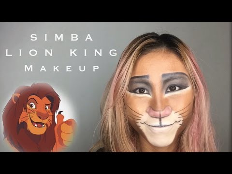 SIMBA - LION KING Makeup using contour palettes & eyeshadow || LADIES JOURNAL - YouTube