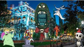 Haunted Mansion Holiday 2005 In Hd Disneylands Spooky Christmas Transformation