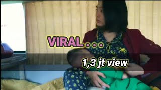 VIRAL!! MAMAH MUDA menyusui kelihatan JELAS