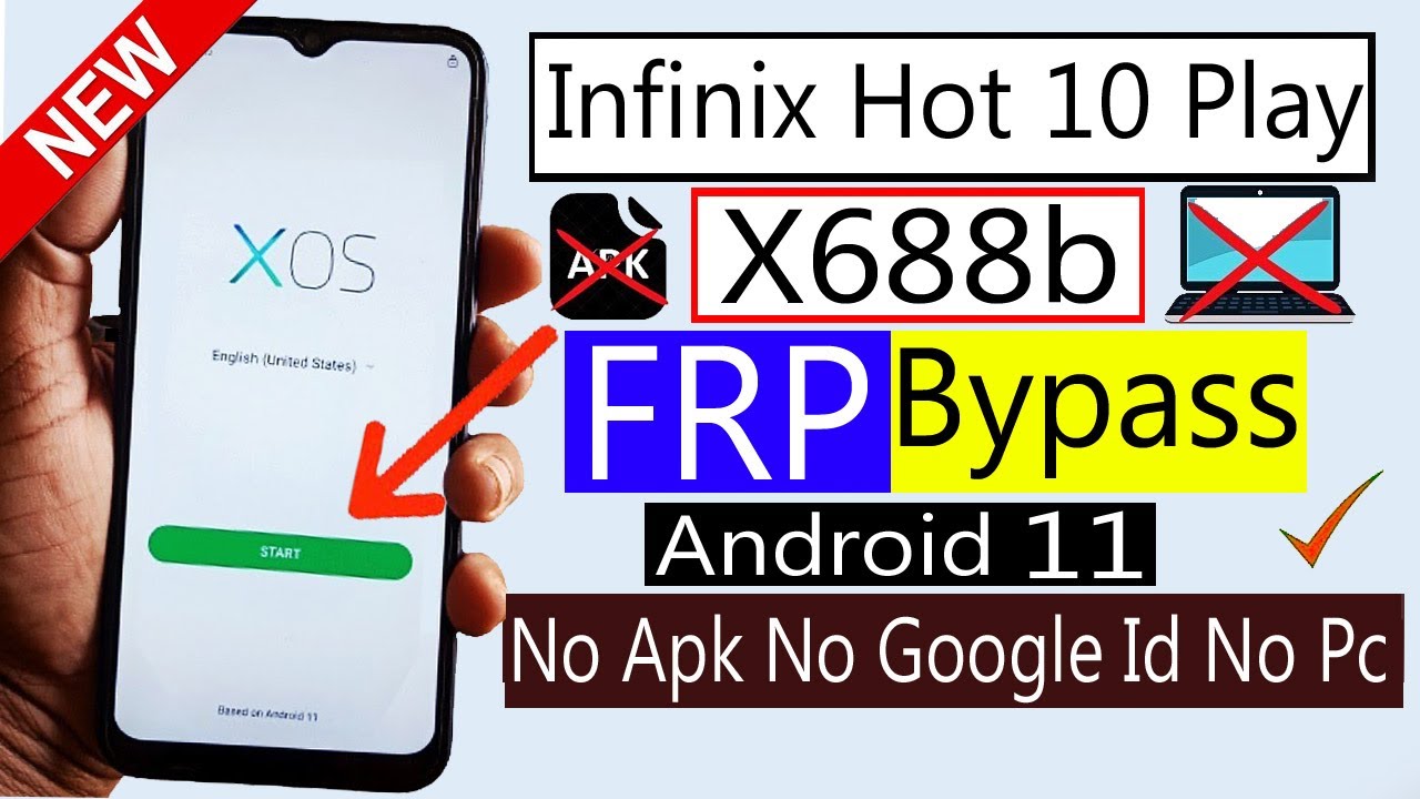Infinix Hot 10 Play X688B: Android 11 Frp Bypass Trick Infinix Hot 10 Play X688B: Android 11 Frp Bypass Trick