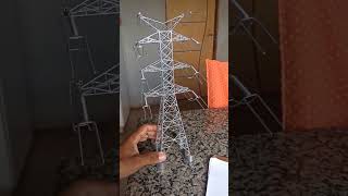 Miniatura De Torre De Transmissão 30Cm