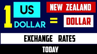 Today 1 Usd To Nzd - Convert Us Dollars To New Zealand Dollars Exchange Rates 22 June 2024
