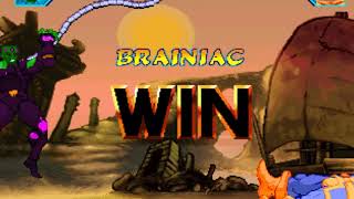 Marvel Comics Vs Dc Universe Mugen Multiverse Brainiac Vs Thanos
