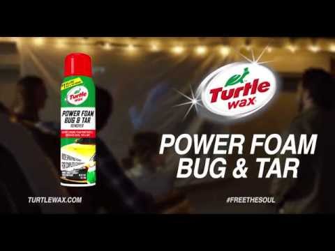 TURTLE WAX ® POWER FOAM BUG & TAR REMOVER