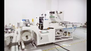 Innovation IML upgrading half-cutting system, label rotary die cutting machine