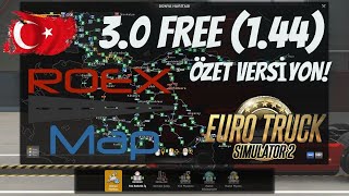 Ets 2 Roextended 3.0 Ücretsi̇z Türki̇ye Hari̇tasi Özet Versi̇yon 1.44 Roex Map
